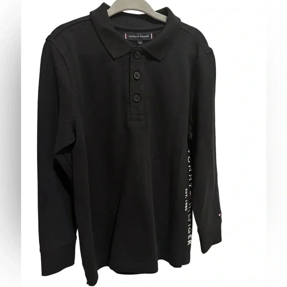 Tommy Hilfiger Boy’s Long Sleeve Polo Shirt